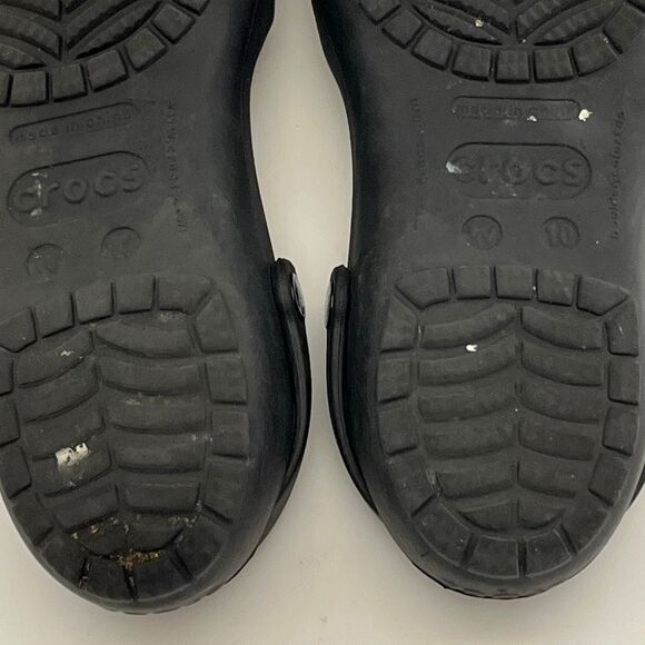 Crocs Cleo II‎ Double Strap Adjustable Sandals Black Womens Size 4 Slides main image 10